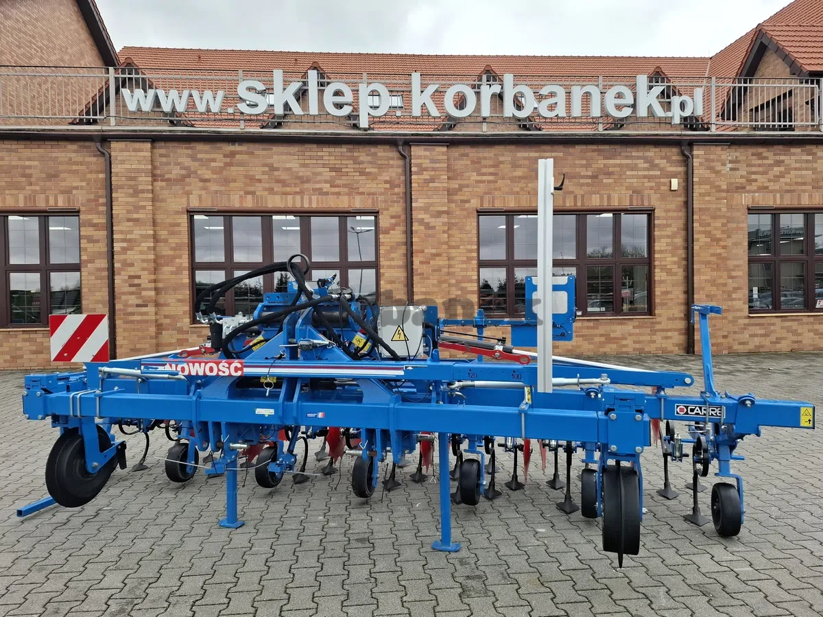 Zestaw: Pielnik 6rz. kukurydza/buraki + Adapter z prowadzeniem i kamerą 3D