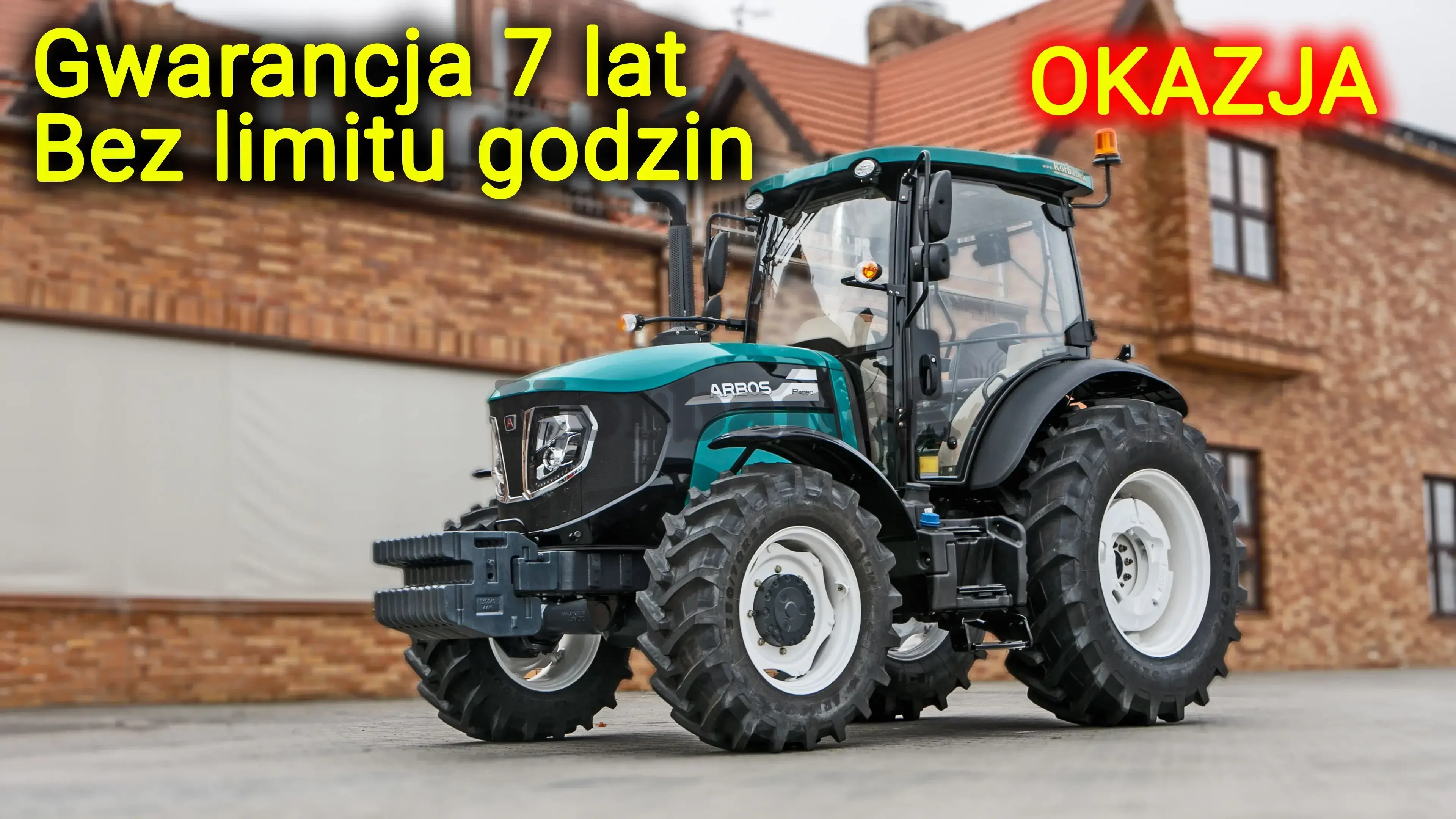 PREMIUM Ciągnik Arbos 4090 STAGE V