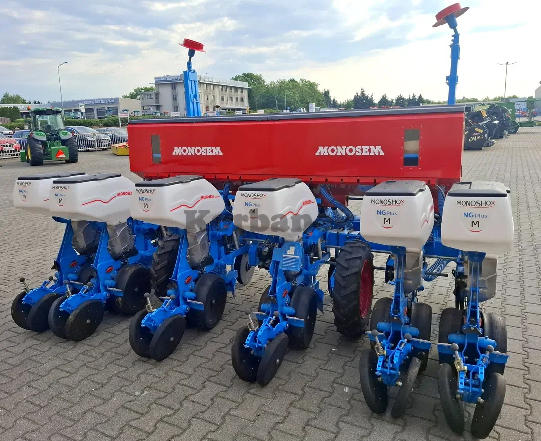 Siewnik punktowy MONOSEM NG PLUS M (Monoshox), 6-rzędowy, ISOBUS