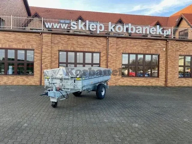 Przyczepa Cynkomet T-117 jednoosiowa
