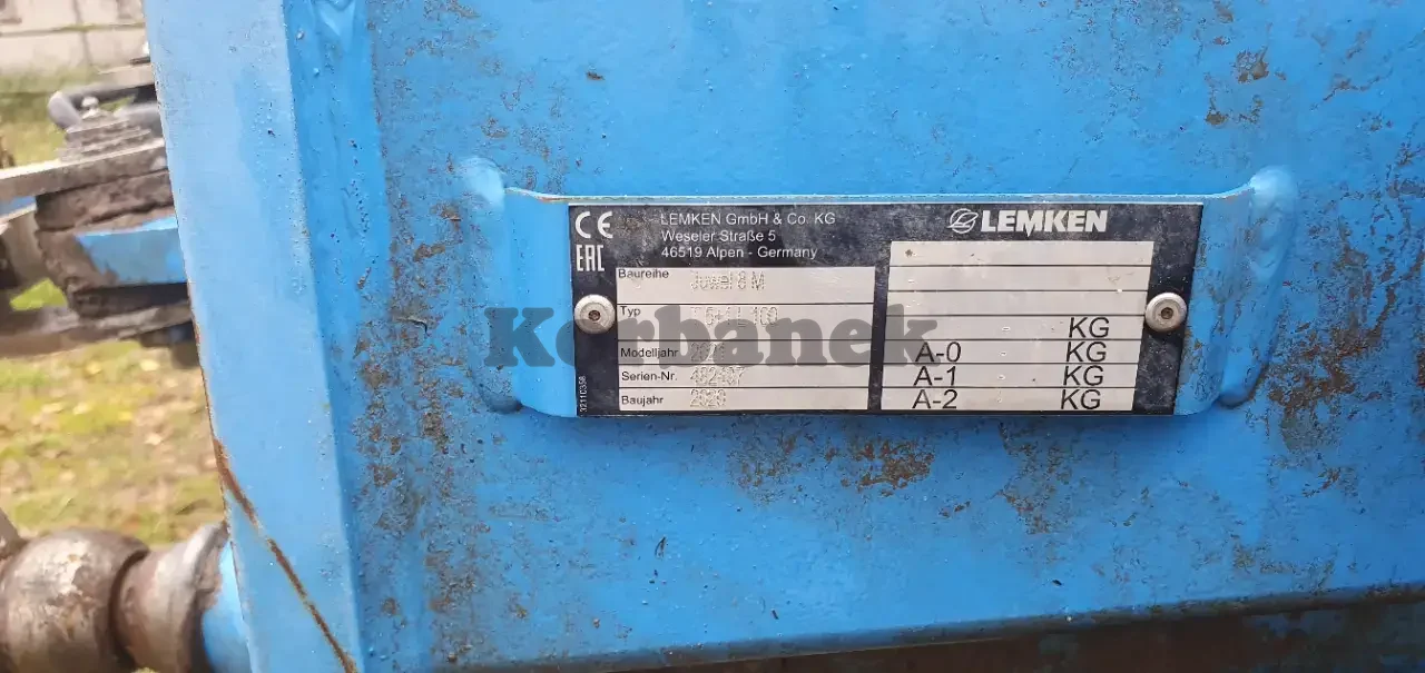 Pługi Lemken Juwel 8M