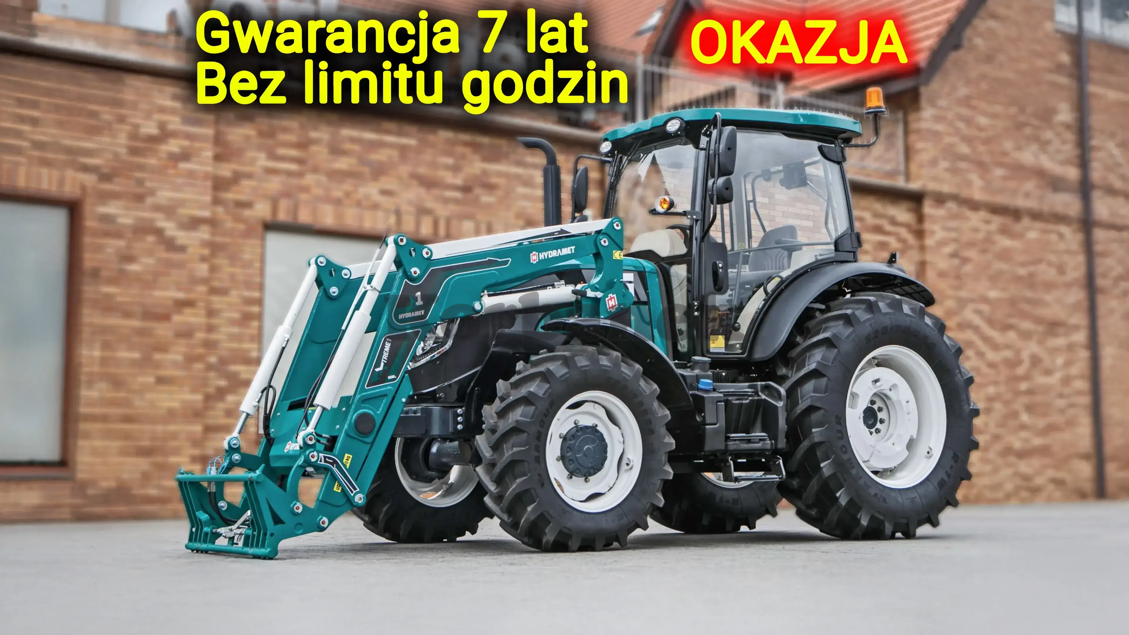 OKAZJA Ciągnik Arbos 4090 STAGE V z ładowaczem Hydramet