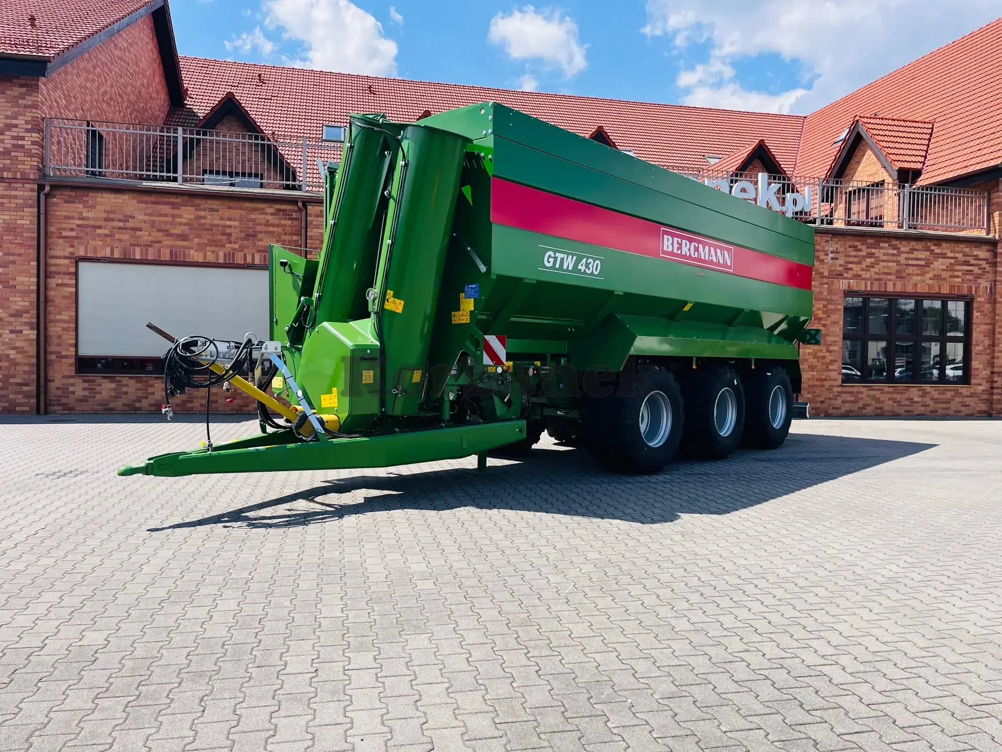 Przyczepa przeładowcza Bergmann GTW 430