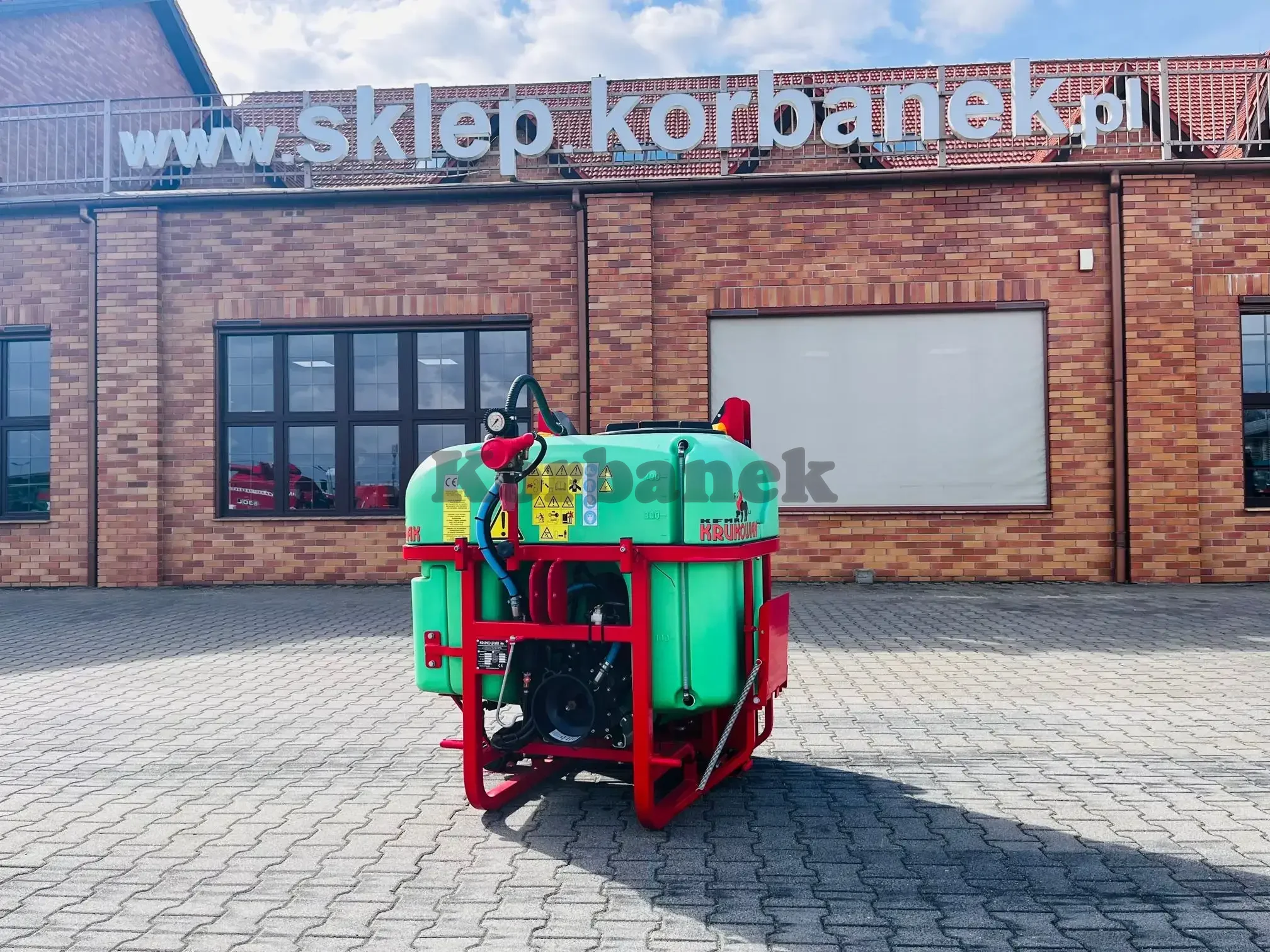 Opryskiwacz sadowniczy Krukowiak Tajfun 400/SAD