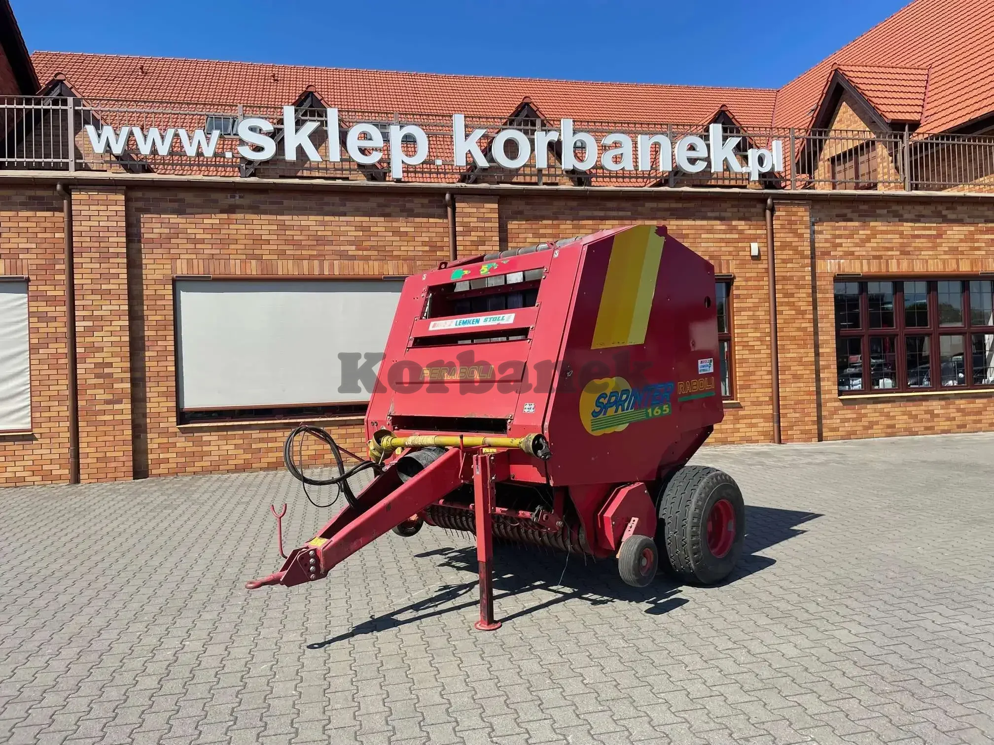 Prasa zmiennokomorowa pasowa FERABOLI SPRINTER 165