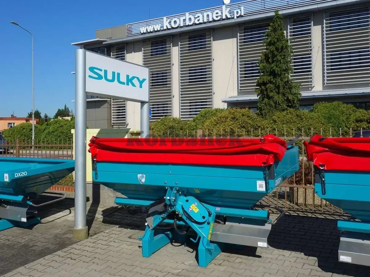 Rozsiewacz nawozów z komputerem, 900+600 litrów SULKY DX20+ Vision DPB