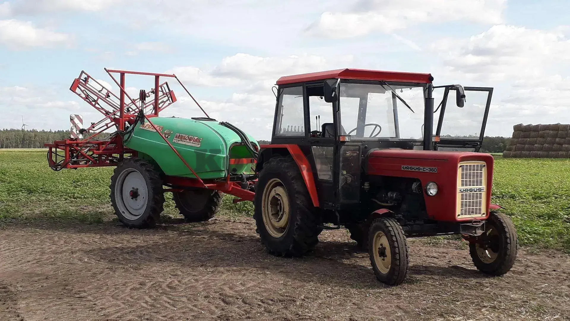 Opryskiwacz Krukowiak Apollo 1500 l 18 m