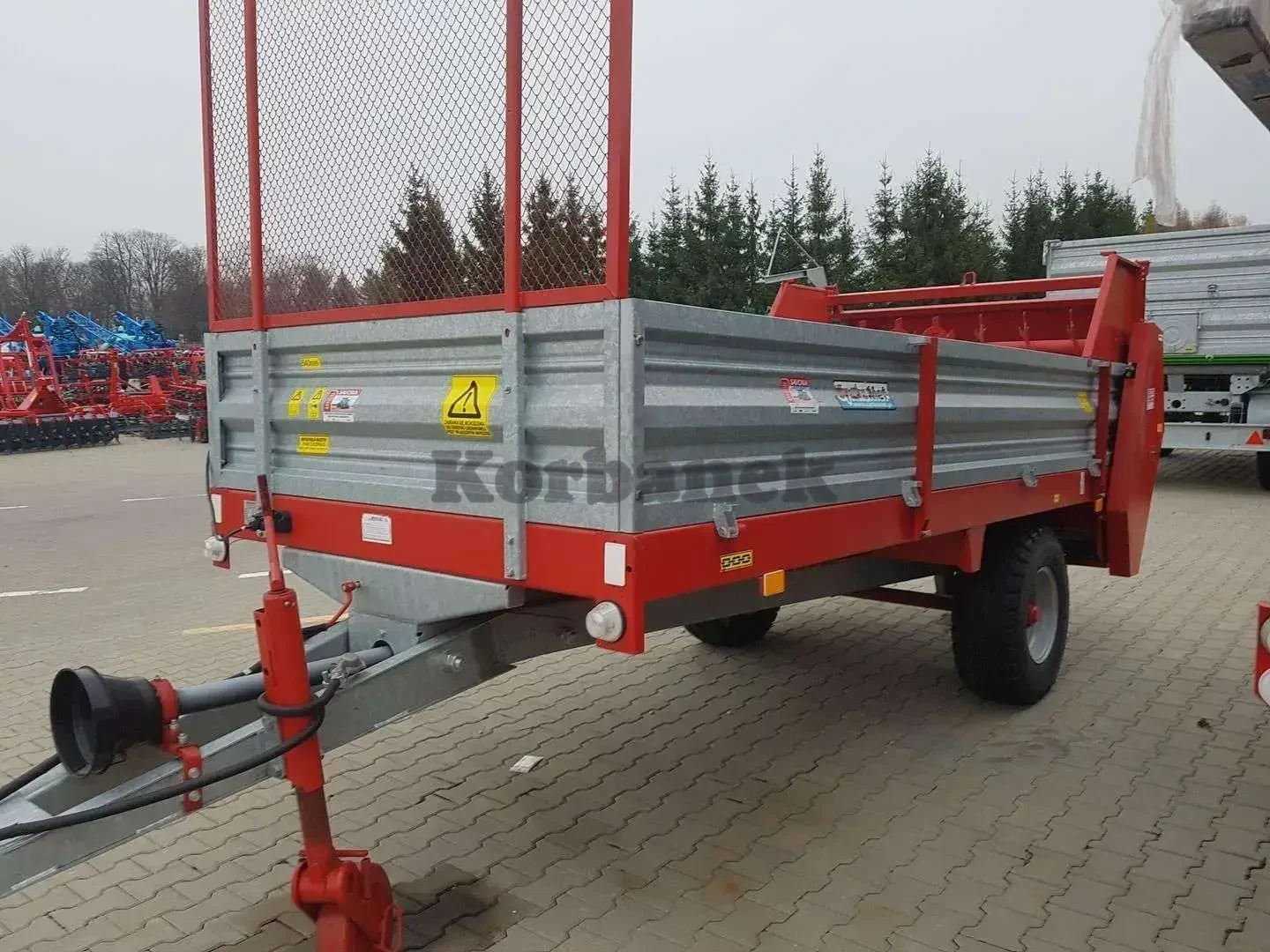 Rozrzutnik Cynkomet N 233/4 2 walce poziome