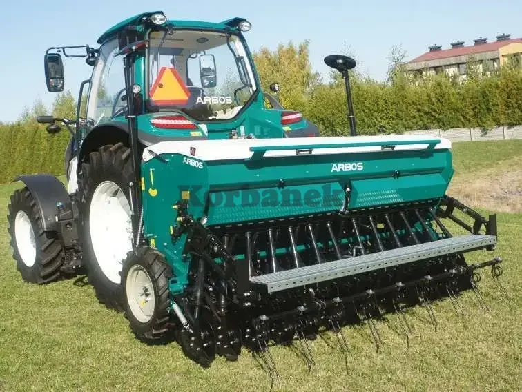 Siewnik zbożowy mechaniczny zawieszany ARBOS GRANO ze zbiornikiem ziarna 500 l (do zbóż, rzepaku, grochu itd)