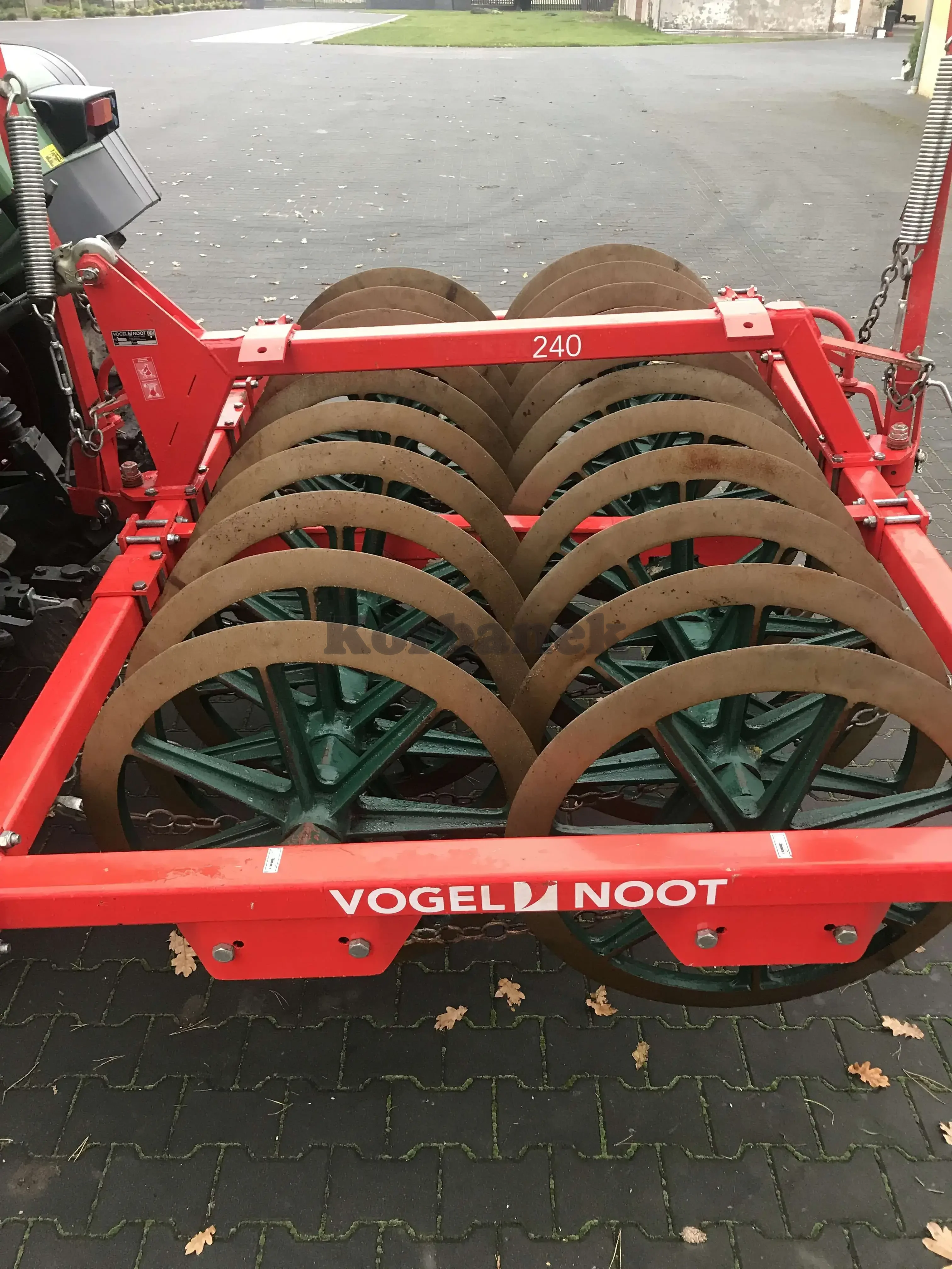 pług Vogel&Noot Cplus xs1050 wał Packer 240