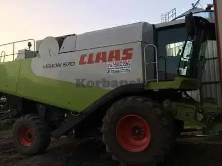 Kombajn zbożowy Claas Lexion 570 rok produkcji 2007